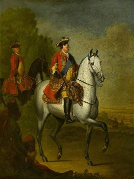 William Augustus, Duke of Cumberland on a Grey Charger - Дэвид Морье
