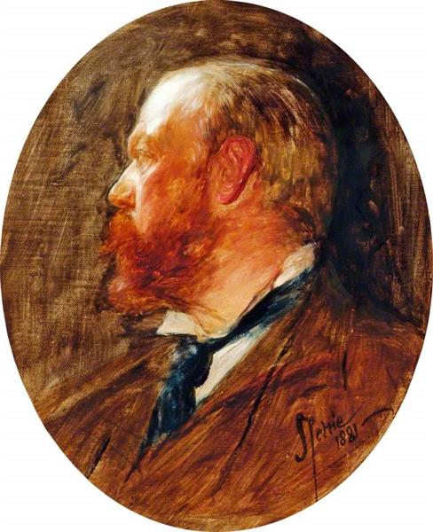 Self Portrait, 1881 - John Pettie