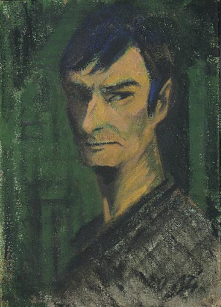 Self-portrait, 1921 - Отто Мюллер