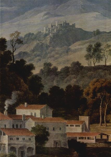 Das Kloster San Francesco Im Sabinergebirge Bei Rom, 1812 - Йозеф Антон Кох