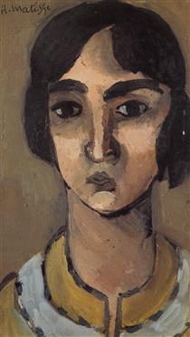 Woman with Dark Hair - Henri Matisse