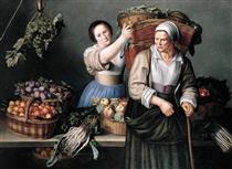At the Market Stall - Louise Moillon