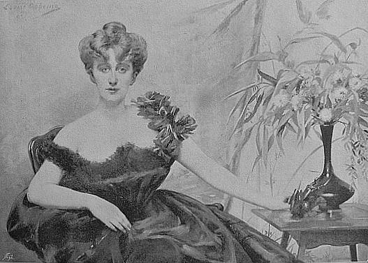Portrait de Mme B..., 1898 - Louise Abbéma