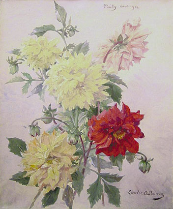 Bouquet de fleurs, c.1914 - Луиза Аббема