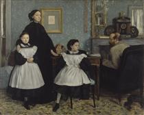 Die Bellelli Familie - Edgar Degas