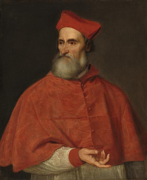 Portrait of Pietro Bembo, c.1540 - Titian