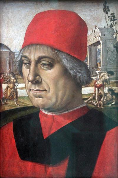 Portrait of an Elderly Man, c.1492 - Luca Signorelli - WikiArt.org