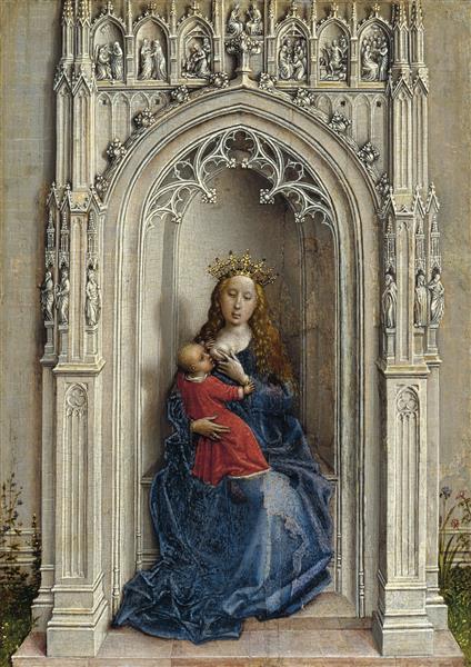 Virgin and Child, 1432 - Rogier van der Weyden - WikiArt.org