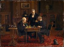 Les Joueurs d'échecs - Thomas Eakins