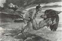 Abduction of Prometheus - Макс Клінгер
