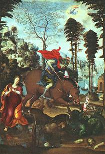 St George and the Dragon - Giovanni Antonio Bazzi