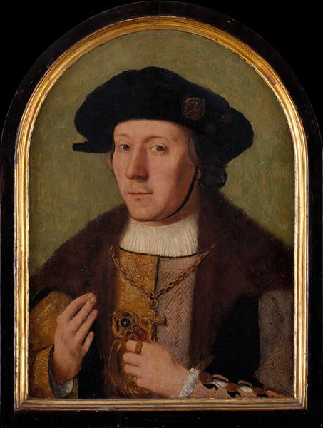 Portrait of a Man, 1520 - Квентин Массейс