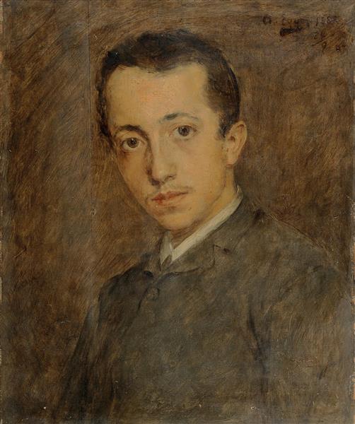 the Brother of the Artist, Eduard Egger, 1888 - Albin Egger-Lienz