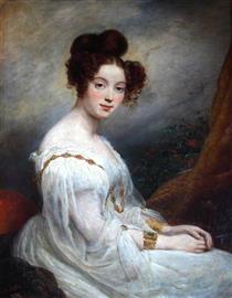 Charlotte Rothsch, Baroness Anselm De Rothschild - Ary Scheffer