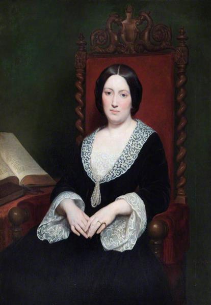 Julie Salis Schwabe, 1850 - Ари Шеффер
