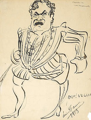 Singing 'Deh Veglia', 1913 - Энрико Карузо
