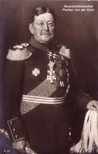 Colmar Freiherr Von Der Goltz, Prussian Field Marshal, 1917 - Nicola Perscheid
