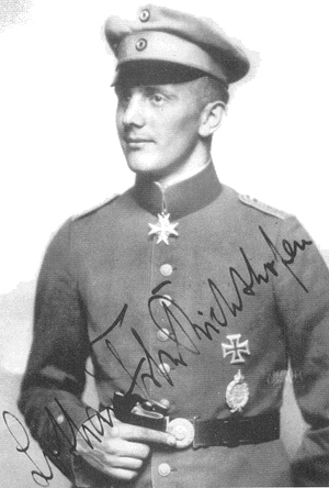 Lothar Von Richthofen;, 1918 - Никола Першайд