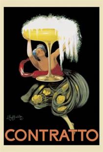 "contratto"; An Advertisement for Liquor - Leonetto Cappiello