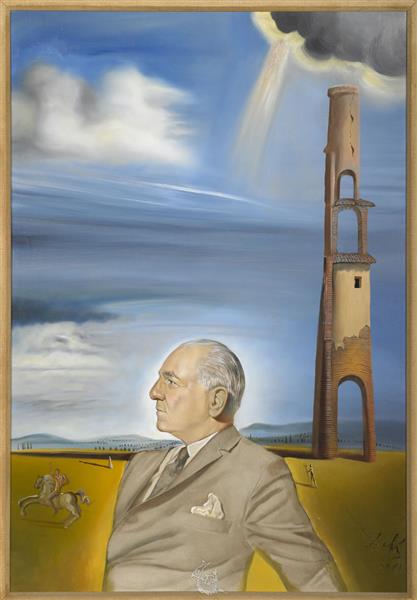 Portrait of Louis Sachar, 1961 - Salvador Dali