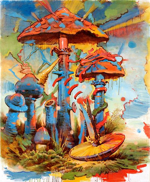 Mushrooms, 2003 - Arsen Savadov