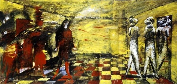 Yellow Room, 1989 - Oleg Holosiy
