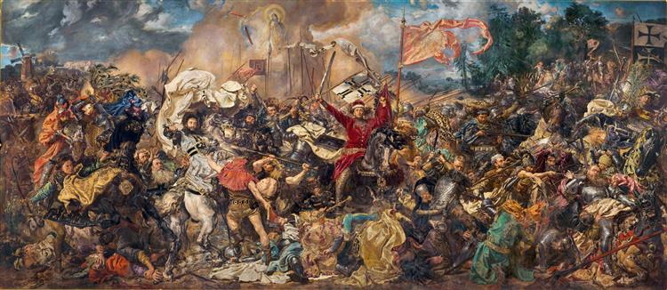 Грюнвальдская битва, 1878 - Ян Матейко