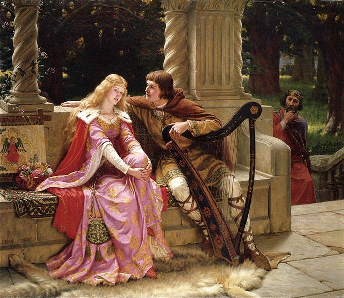 Tristan and Isolde, 1902 - Edmund Blair Leighton