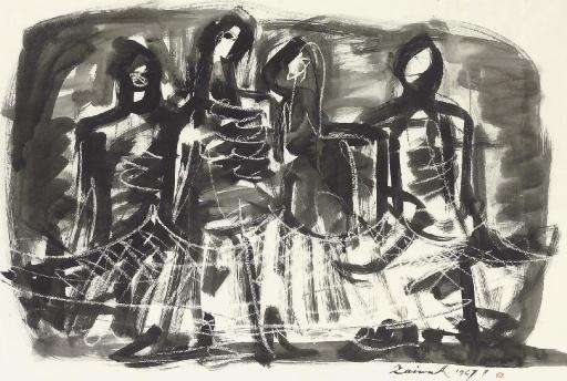 Untitled, 1967 - Zainul Abedin