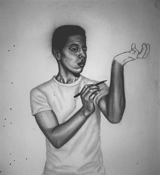 Autoportrait, 2013 - Youssef Idrissi