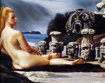 Mathilde among the Monsters - Carel Willink