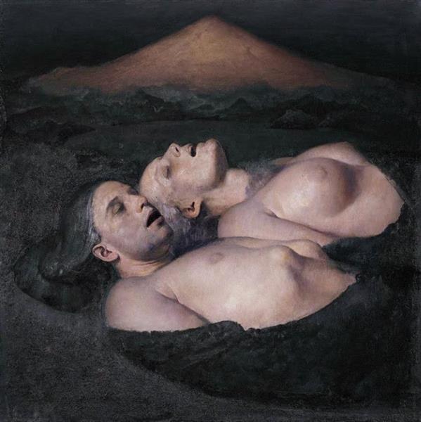 Sleeping Couple, 1991 - Odd Nerdrum