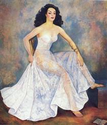La Dona Maria Felix - Diego Rivera
