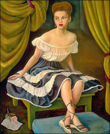 Portrait of Mrs Elisa Saldivar de Gutierrez Roldan, 1946 - Diego Rivera