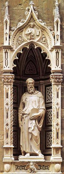 Saint Mark, 1411 - 1413 - Donatello