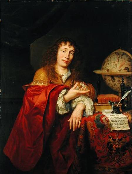Portrait of a Young Scholar of the Kerckring Family, 1660 - Ferdinand Bol