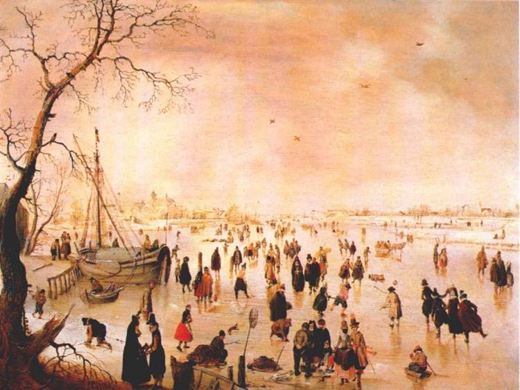 Winter Landscape, 1620 - Hendrick Avercamp