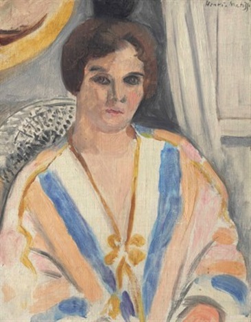 Femme En Costume Oriental, 1920 - Анри Матисс