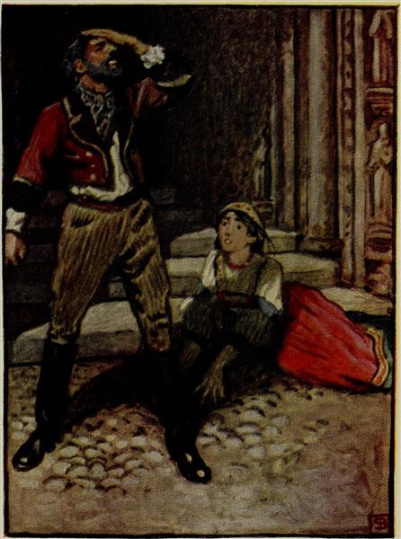 Cavalleria Rusticana - 'Santuzza Tells Alfio of His Wife's Falseness', 1910 - Byam Shaw