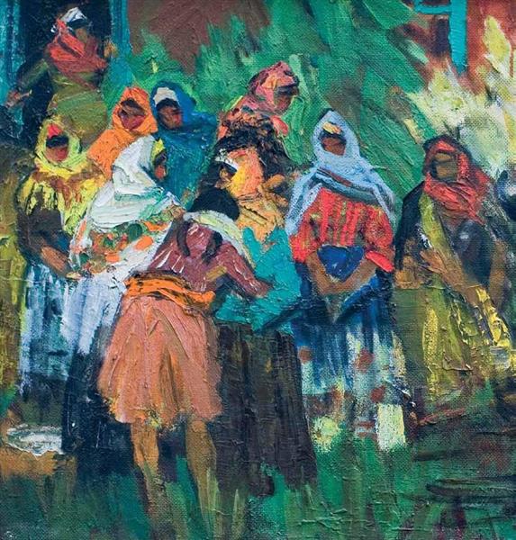 Girls from Lankaran, 1961 - Vəcihə Səmədova