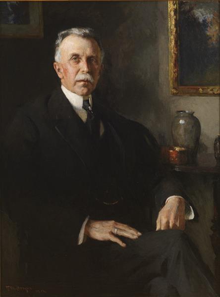 Portrait of Isaac C. Bates, Esq., 1906 - Frank W. Benson