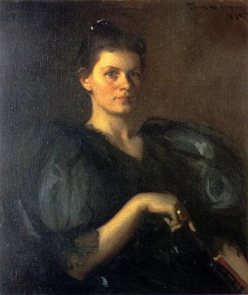 Margaret White Richardson, 1895 - Frank W. Benson