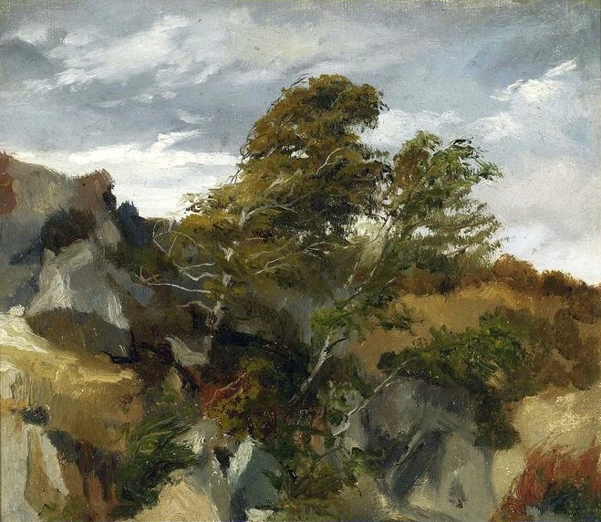 Landscape from Bortniki Upon Dniester, 1878 - Henryk Rodakowski