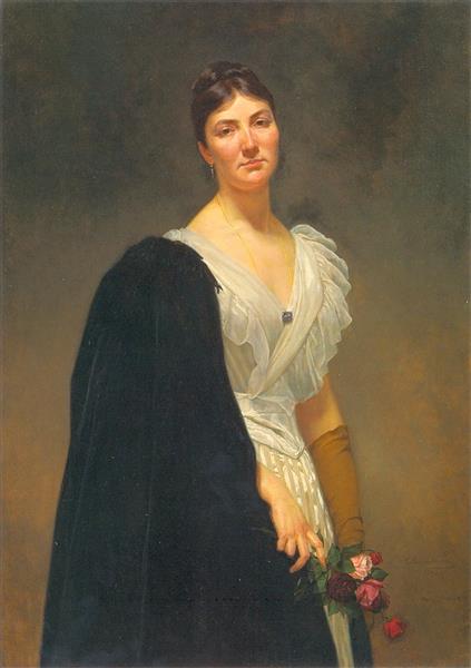 Maria Woźniakowska, Artist's Daughter, 1891 - Henryk Rodakowski
