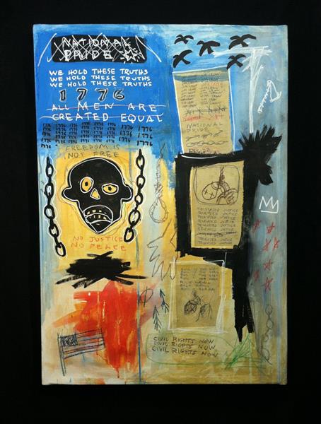 Created Equal, c.1984 - Jean-Michel Basquiat