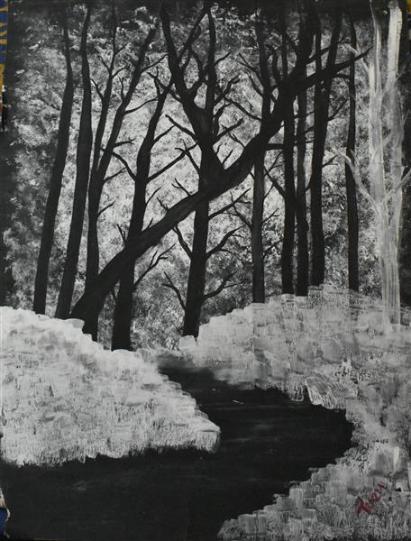 The Forest - Tahreem Syeda - WikiArt.org