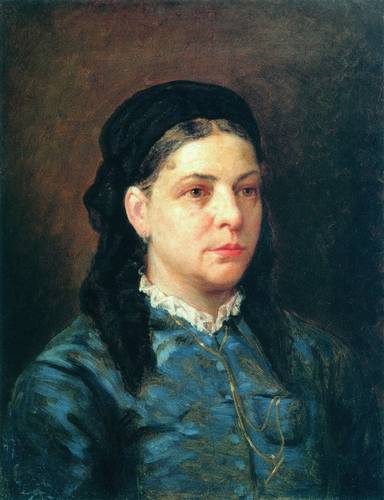 Portrait of the G.F. Vasil'kova - Alekseï Korzoukhine