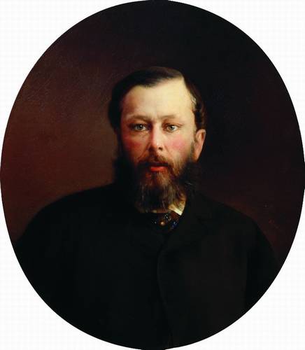 Portrait of an Unknown, 1866 - Алексей Иванович Корзухин