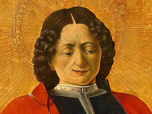 Saint Florian (detail) - Francesco del Cossa