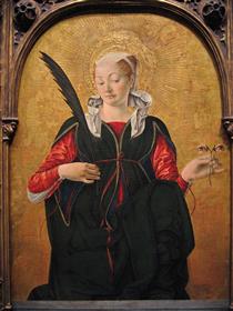 Saint Lucy - Франческо дель Косса